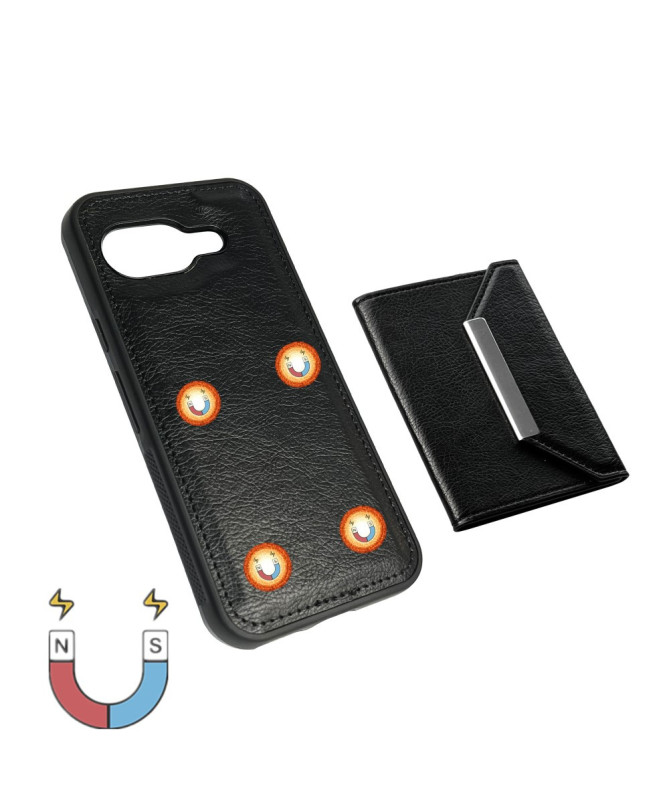 Coque Google Pixel 9a Porte-cartes Magnétique Amovible