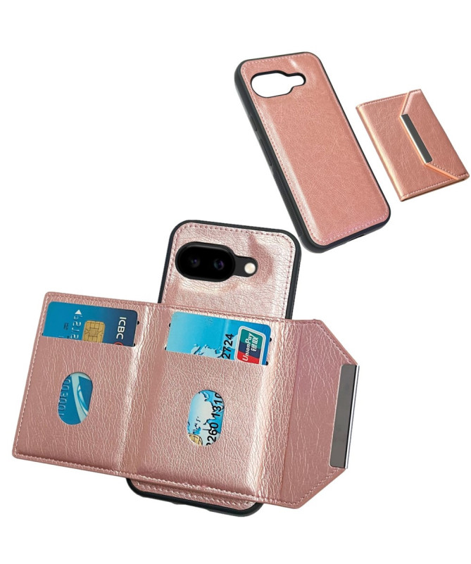 Coque Google Pixel 9a Porte-cartes Magnétique Amovible