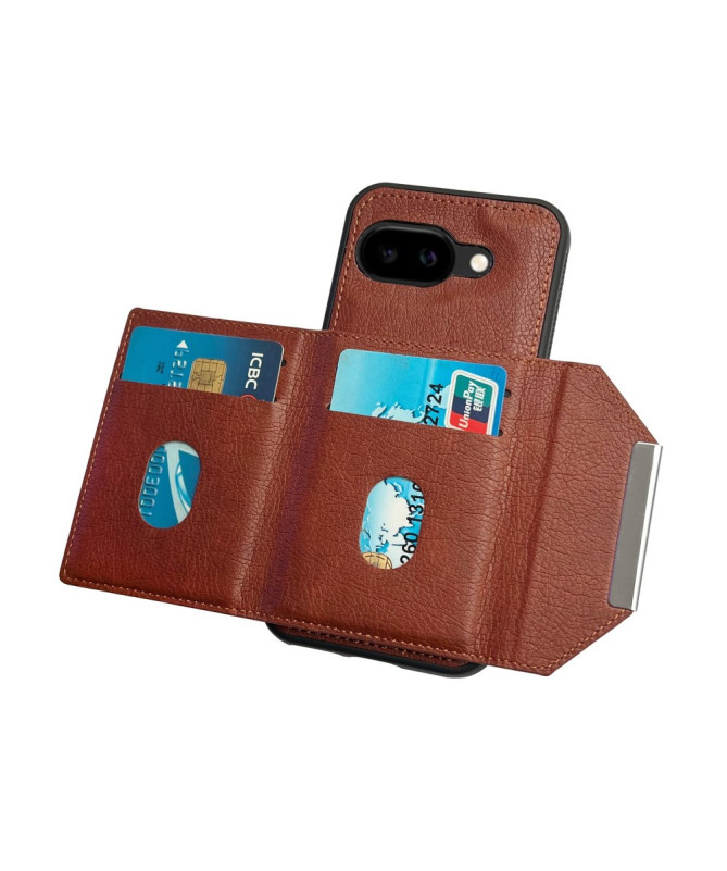 Coque Google Pixel 9a Porte-cartes Magnétique Amovible