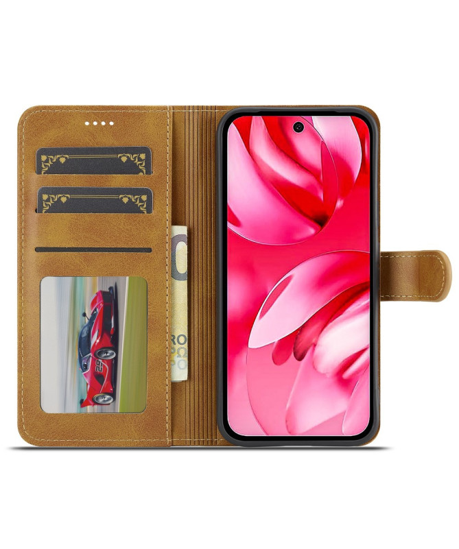 Housse Google Pixel 9a Effet Cuir LC.IMEEKE