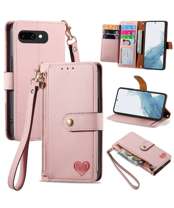 Housse Google Pixel 9a Portefeuille à Lanière | LOCKLET