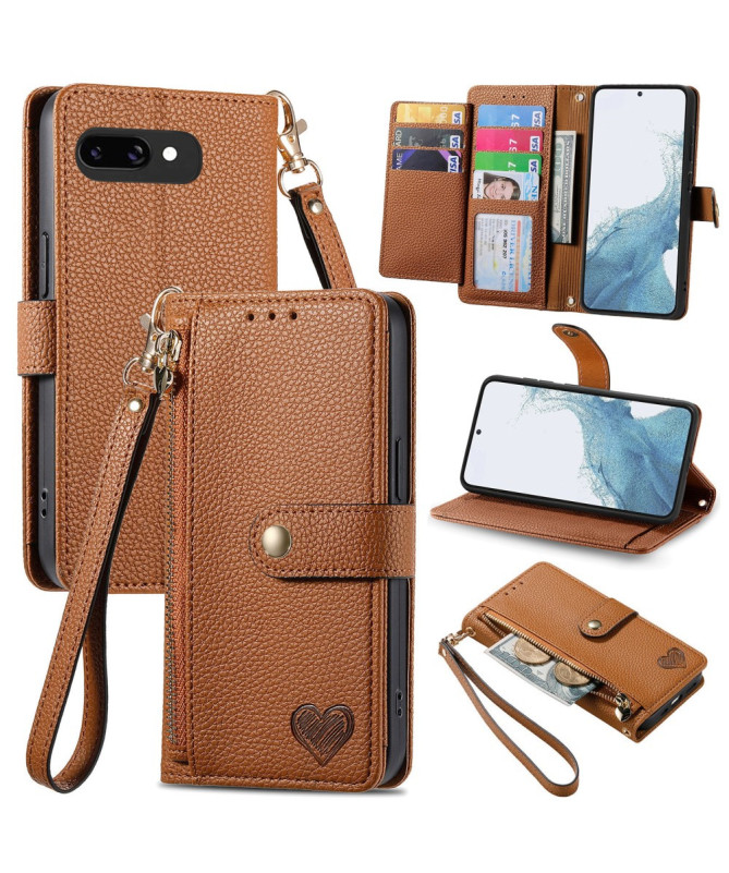 Housse Google Pixel 9a Portefeuille à Lanière | LOCKLET