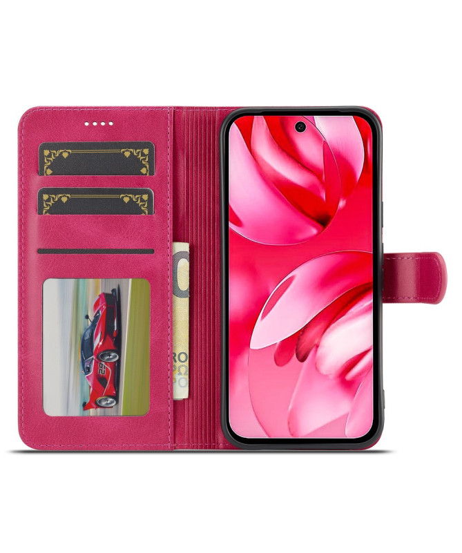 Housse Google Pixel 9a Effet Cuir LC.IMEEKE