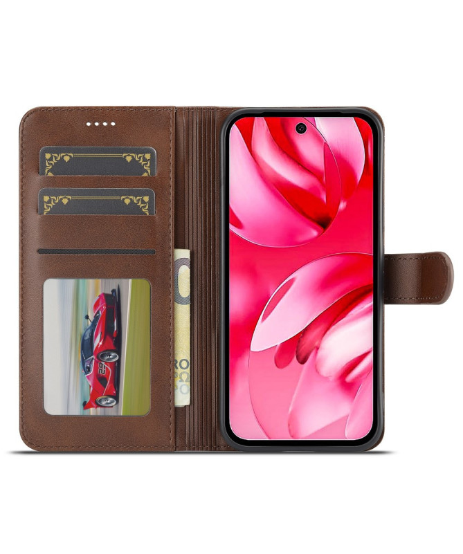 Housse Google Pixel 9a Effet Cuir LC.IMEEKE