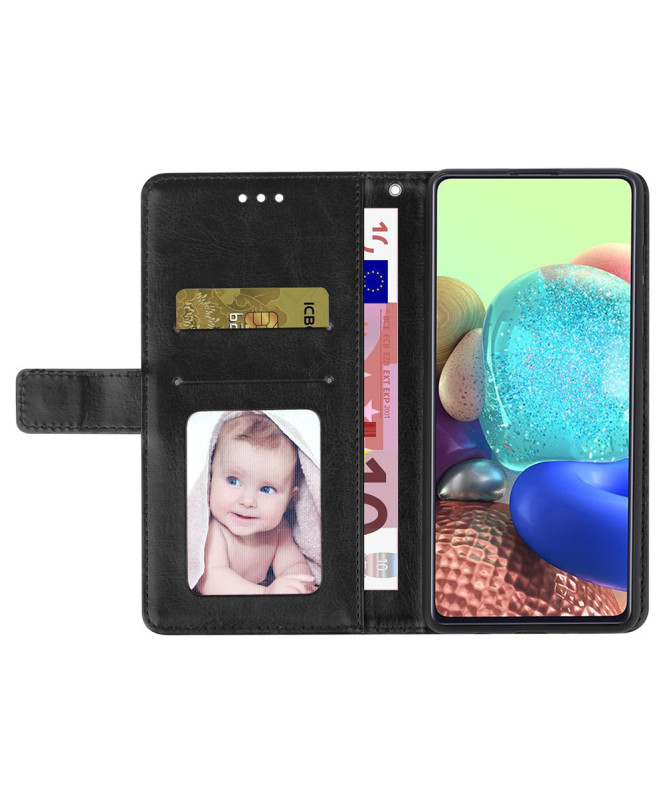 Housse Google Pixel 9a effet cuir Y Lines à lanière