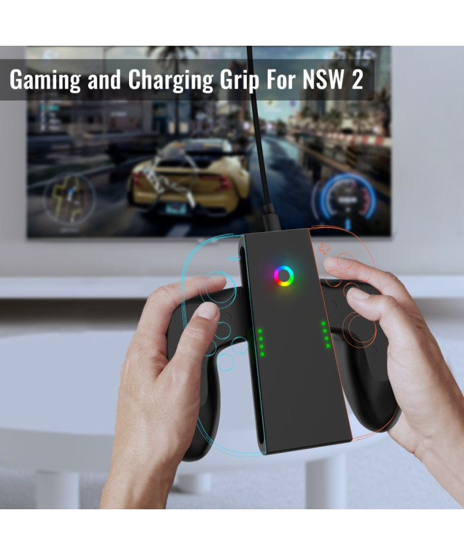 SwitchGrip Core — Chargez. Jouez. Recommencez.