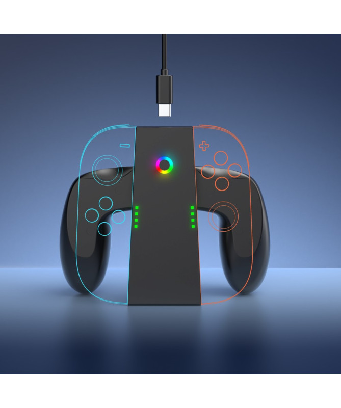 SwitchGrip Core — Chargez. Jouez. Recommencez.