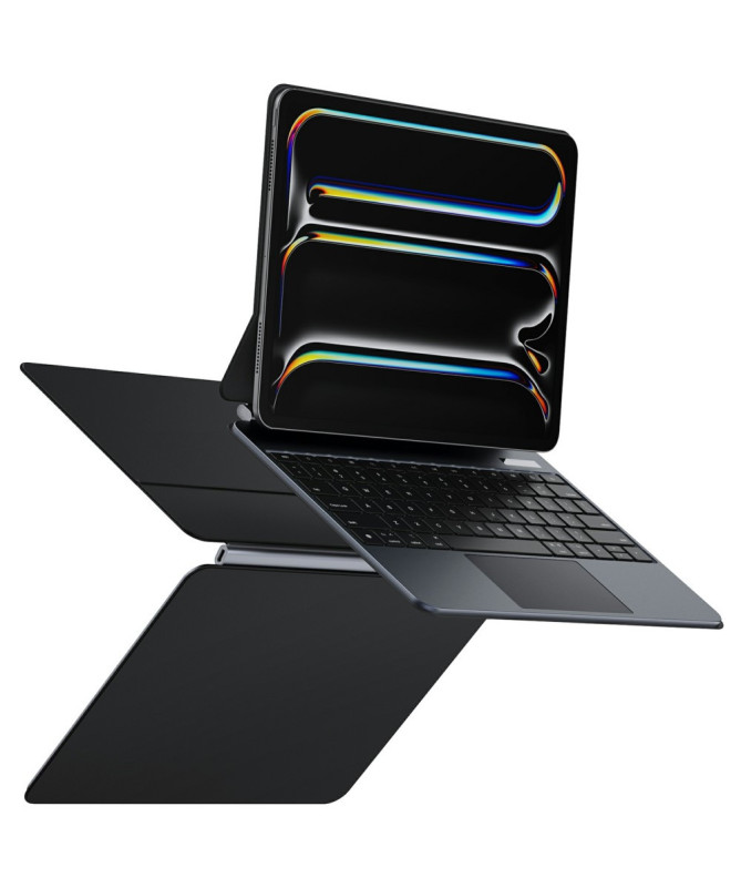 Clavier pour iPad Pro 13 (2025) / 13 (2024) avec Trackpad Magnétique