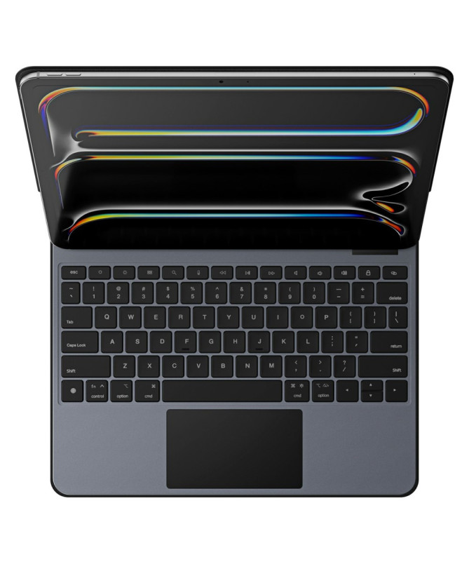 Clavier pour iPad Pro 13 (2025) / 13 (2024) avec Trackpad Magnétique
