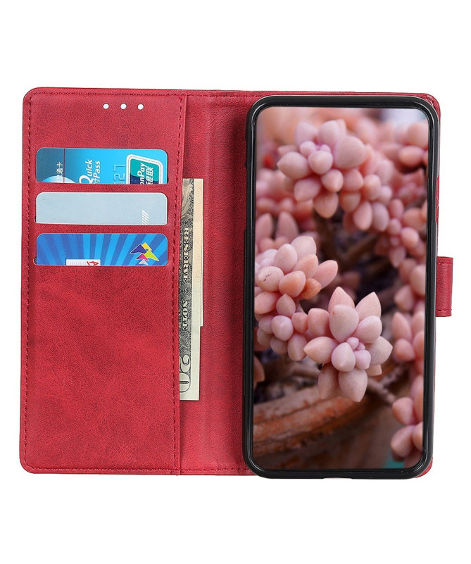 Housse iPhone 16 Pro Marius effet cuir mat