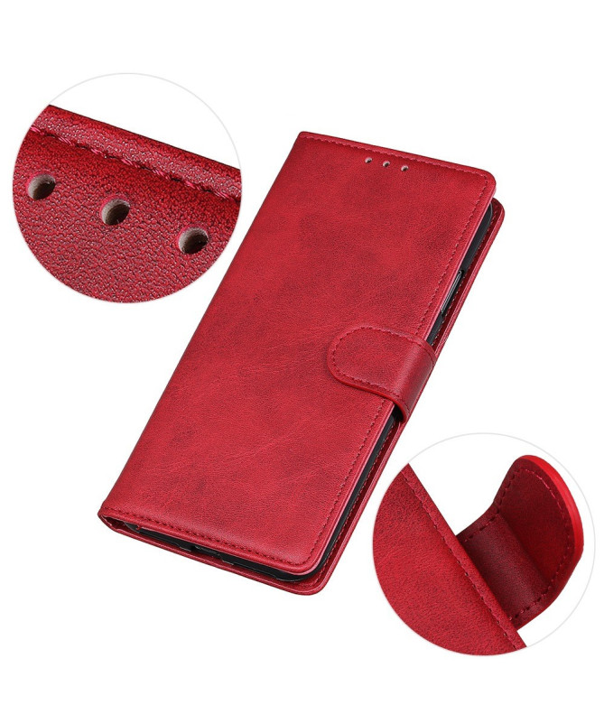 Housse iPhone 16 Pro Marius effet cuir mat