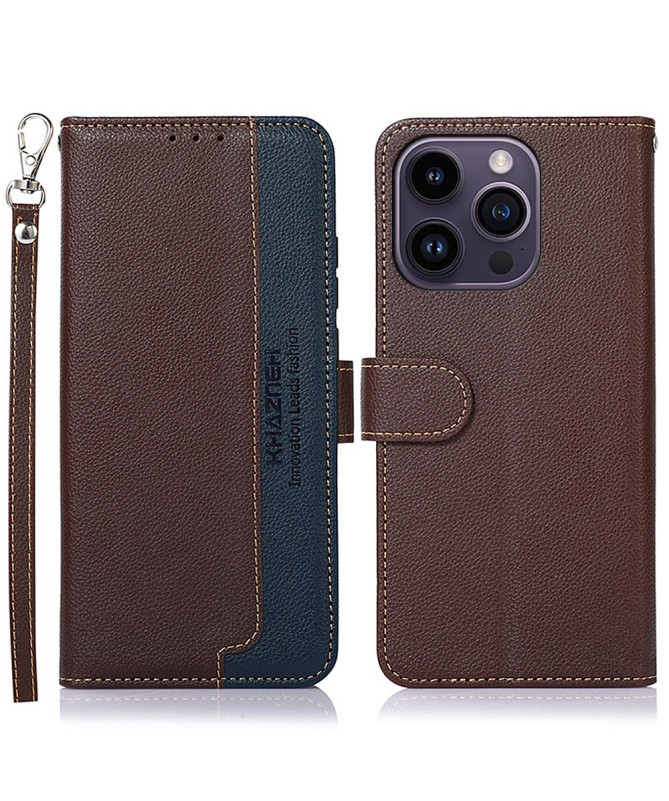 Housse iPhone 16 Pro | KHAZNEH coutures apparentes