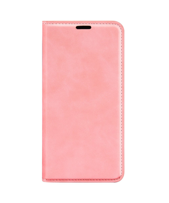 Étui iPhone 16 Pro simili cuir fonction stand