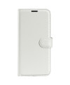 Housse iPhone 16 Pro portefeuille style cuir