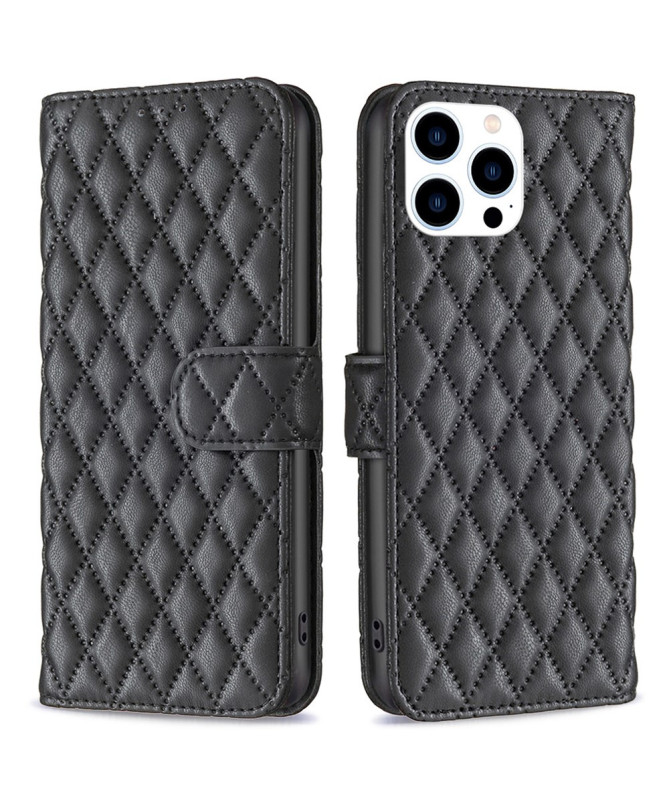 Housse iPhone 16 Pro Premium Matelassé