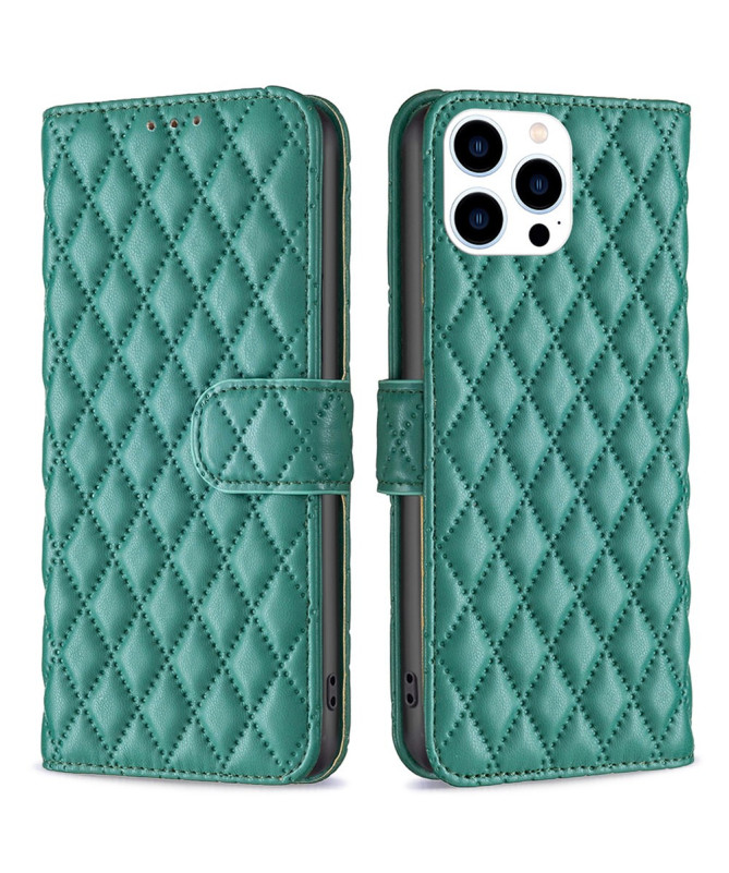 Housse iPhone 16 Pro Premium Matelassé