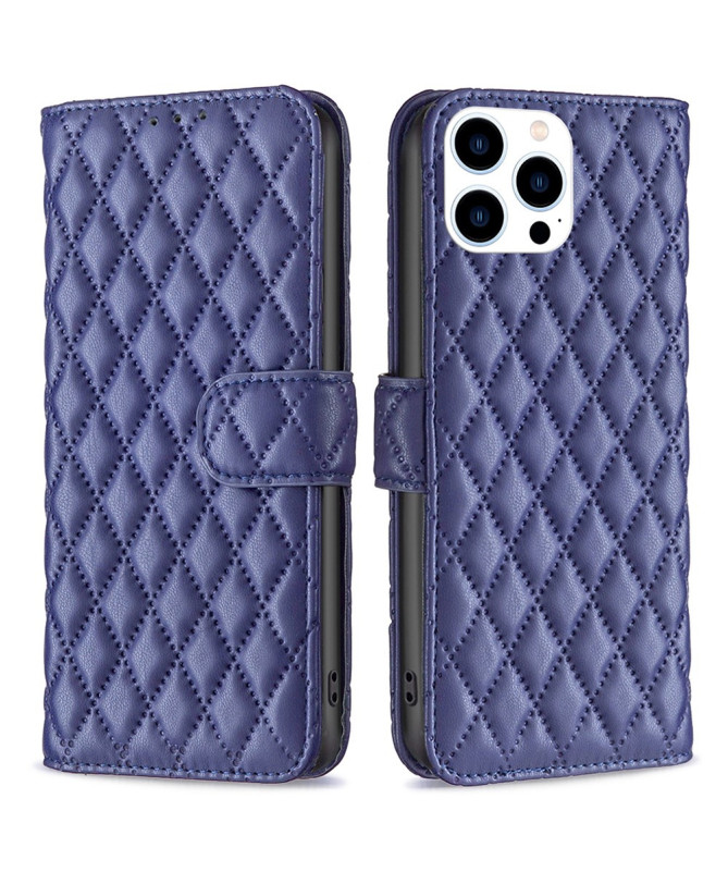 Housse iPhone 16 Pro Premium Matelassé