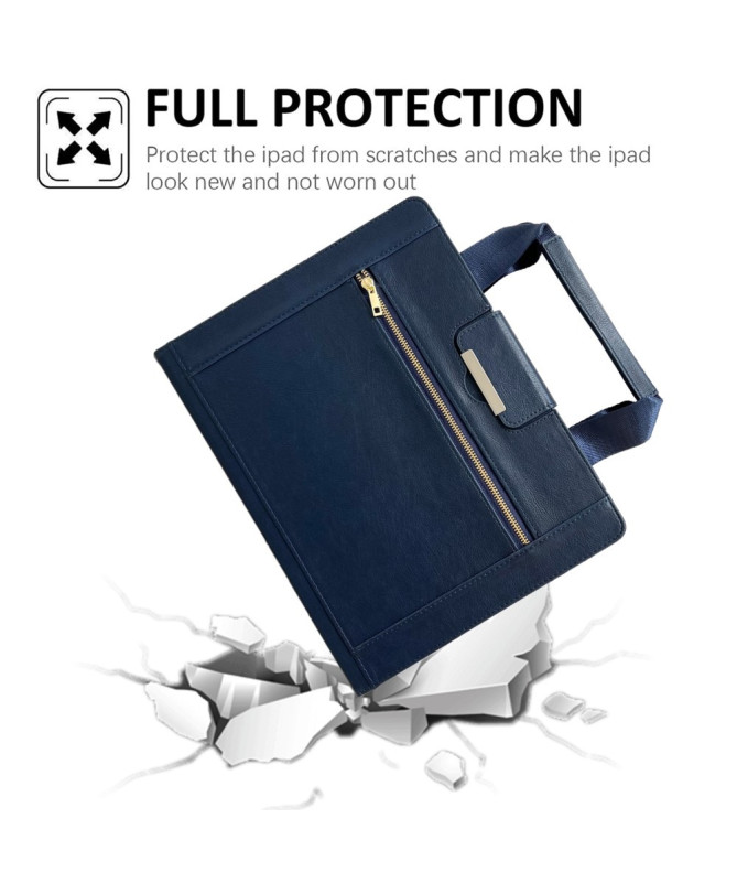 Housse iPad mini (2024/2021) | Pochette Zippée & Poignée Intégrée