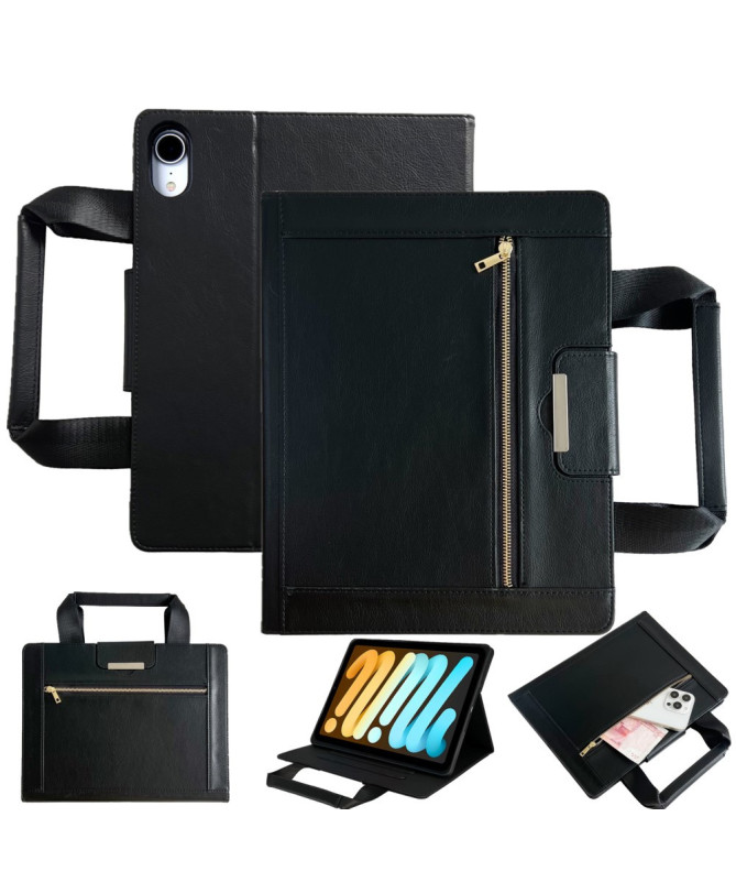 Housse iPad mini (2024/2021) | Pochette Zippée & Poignée Intégrée