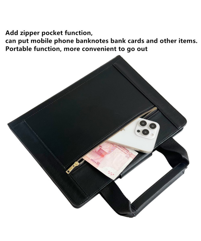 Housse iPad mini (2024/2021) | Pochette Zippée & Poignée Intégrée