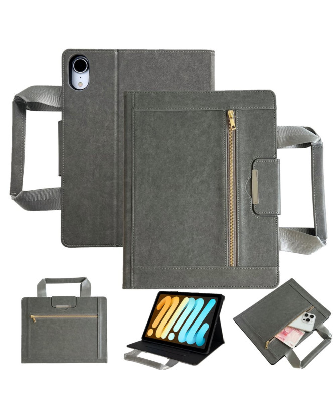 Housse iPad mini (2024/2021) | Pochette Zippée & Poignée Intégrée