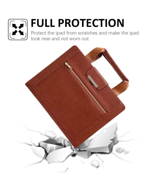 Housse iPad mini (2024/2021) | Pochette Zippée & Poignée Intégrée