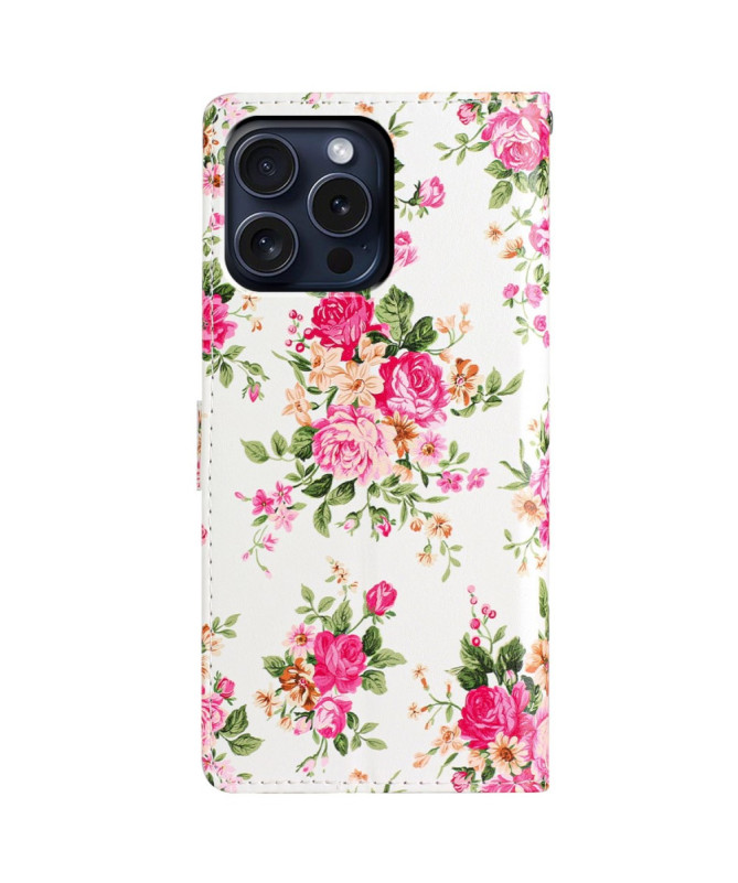 Housse iPhone 16 Pro Bouquet de Fleurs