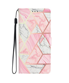 Housse iPhone 16 Pro Marbre Rose