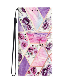 Housse iPhone 16 Pro Floral Géométrique
