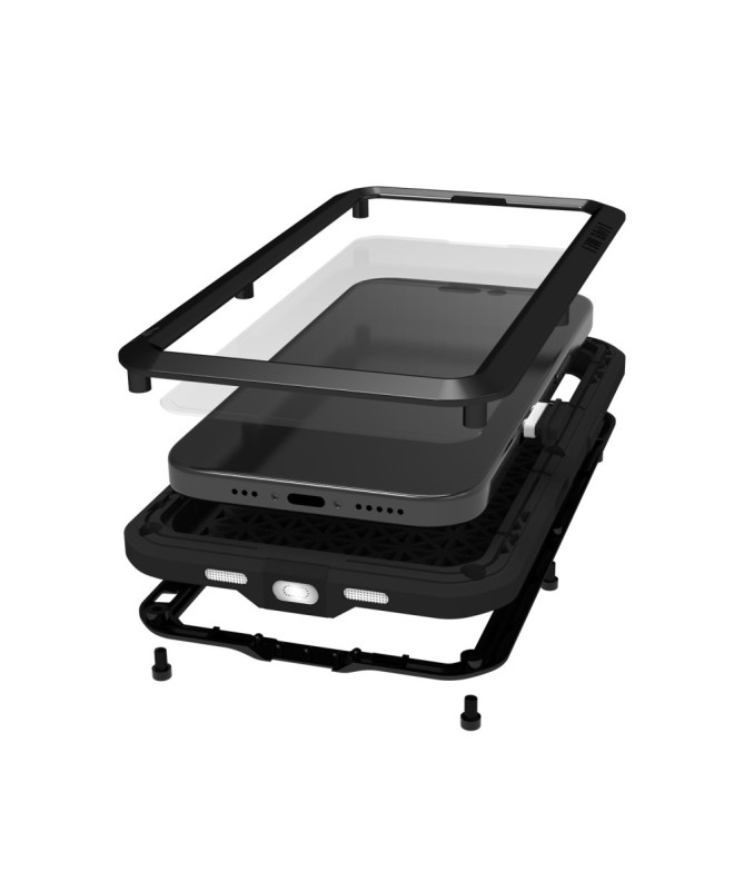 Coque iPhone 16 Pro Max LOVE MEI Powerful Protectrice