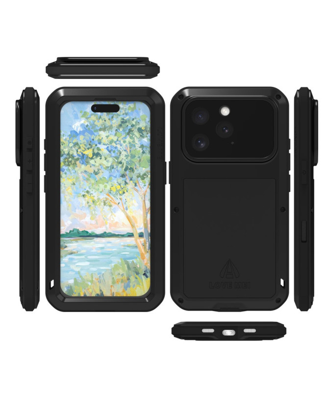 Coque iPhone 16 Pro Max LOVE MEI Powerful Protectrice