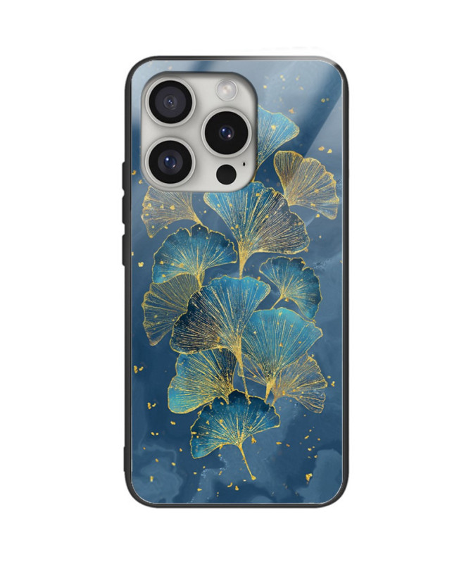 Coque iPhone 16 Pro | GINKGO NOCTURNE & Dos Verre Trempé