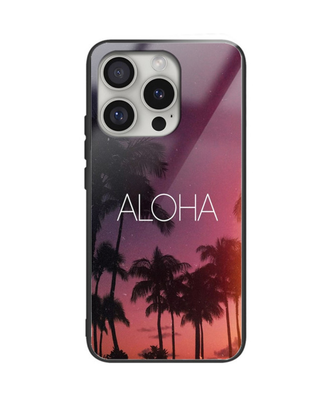 Coque iPhone 16 Pro | Design ALOHA & Dos Verre Trempé
