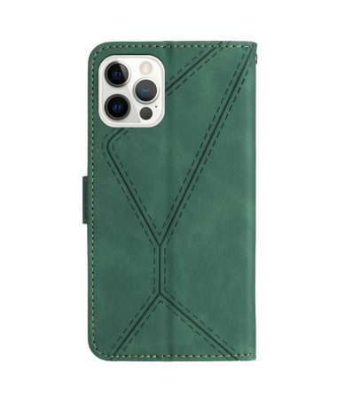 Housse iPhone 16 Pro Design Géométrique | Astoria Vert - photo 14