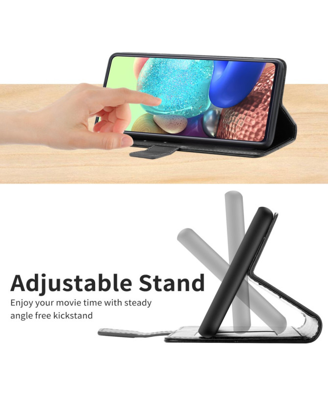 Housse iPhone 16 Pro effet cuir Y Lines à lanière