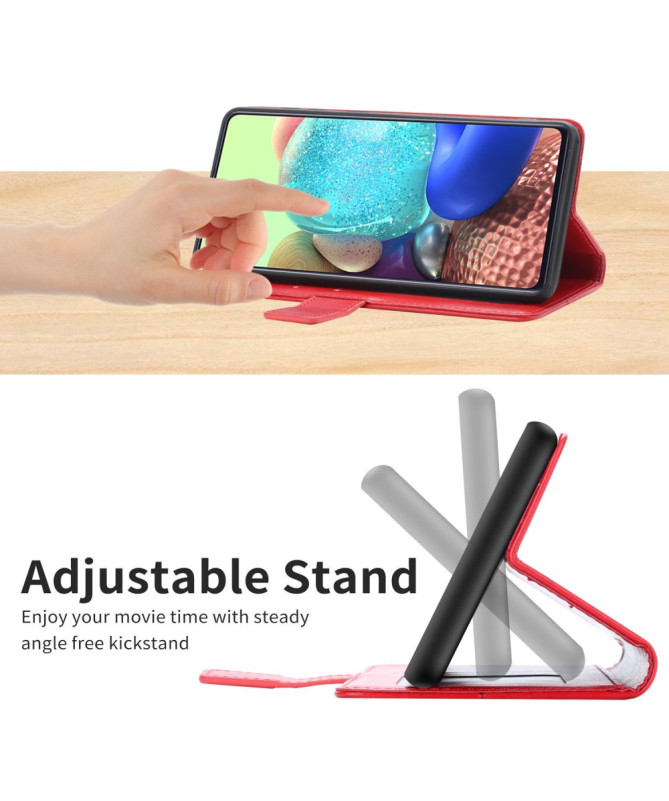 Housse iPhone 16 Pro effet cuir Y Lines à lanière