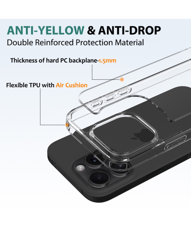 Protection Coque iPhone 16 Pro Transparente