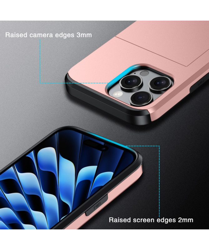 Coque iPhone 16 Pro avec porte-cartes | Slimpocket
