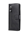 Housse iPhone 16 Pro Zipper Pocket effet cuir