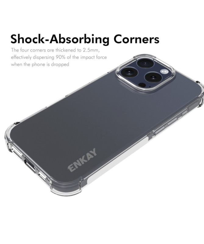Protection Coque iPhone 16 Pro | ENKAY Transparent