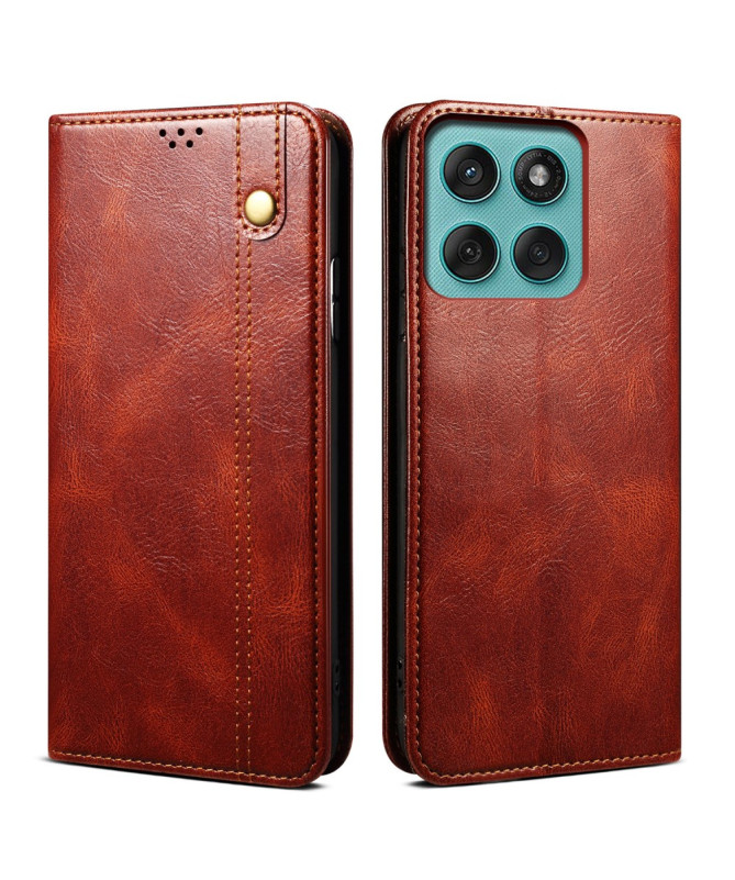 Housse Motorola Edge 60 / 60 Fusion Ernestine coutures apparentes