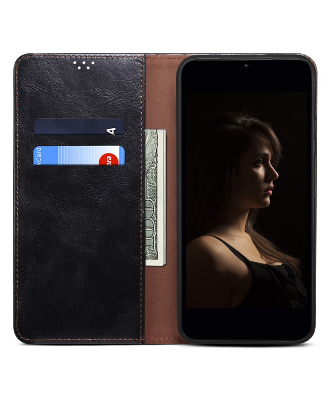 Housse Motorola Edge 60 / 60 Fusion Ernestine coutures apparentes