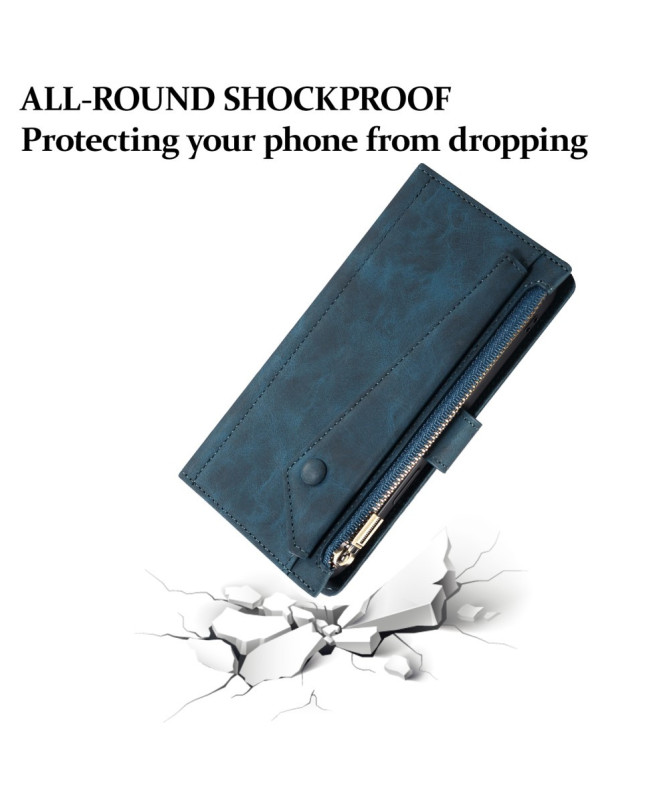 Housse iPhone 16 Pro Portefeuille à Lanière | Irène