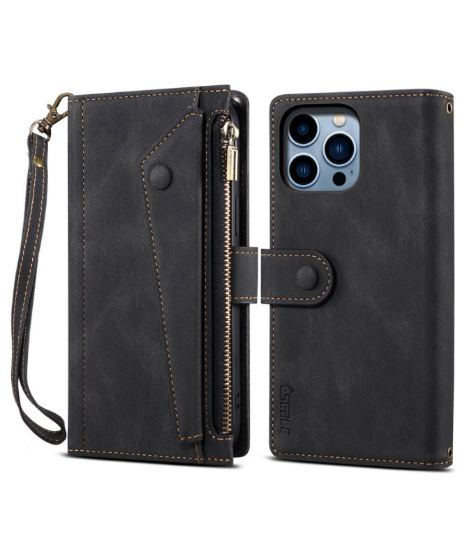 Housse iPhone 16 Pro Portefeuille à Lanière | Irène