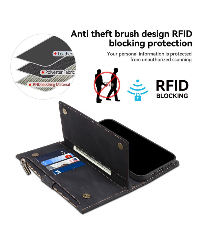 Housse iPhone 16 Pro Portefeuille à Lanière | Irène