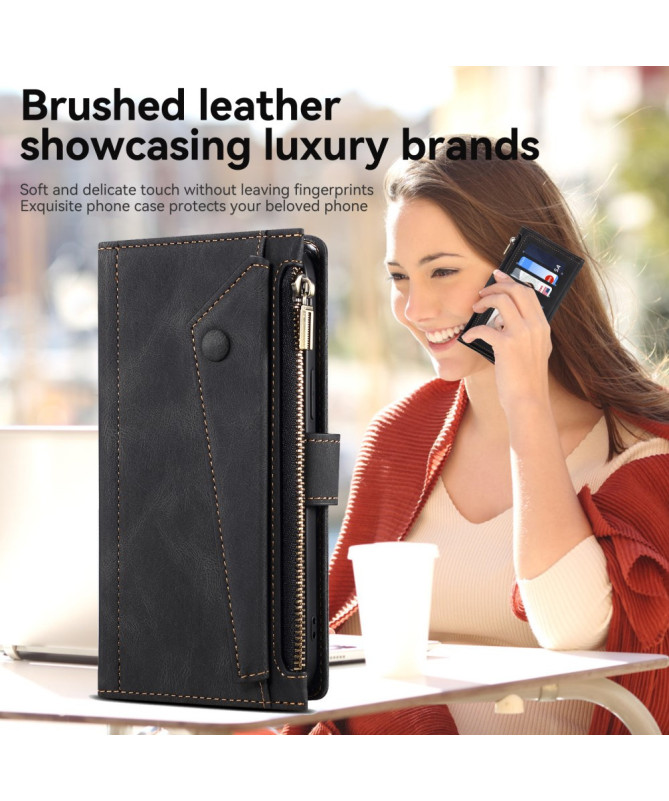 Housse iPhone 16 Pro Portefeuille à Lanière | Irène