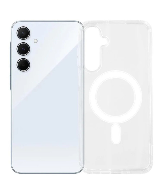 Pack Samsung Galaxy A56 5G | Coque MagClear + Verre trempé