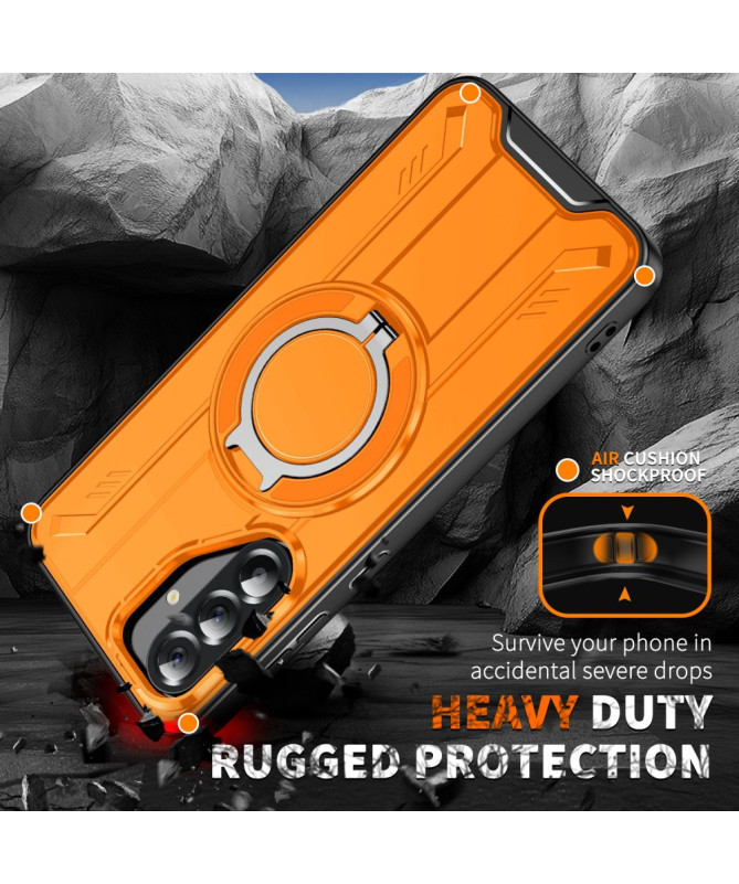 Coque Samsung Galaxy A56 5G Case avec anneau rotatif compatible MagSaf