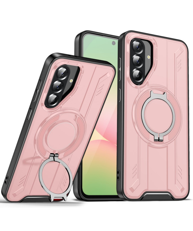 Coque Samsung Galaxy A56 5G Case avec anneau rotatif compatible MagSaf