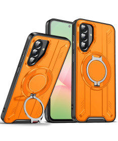 Coque Samsung Galaxy A56 5G Case avec anneau rotatif compatible MagSaf